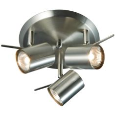 Markslöjd HYSSNA mennyezeti LED lámpa, acél, IP21, GU10, 3x5W 105484