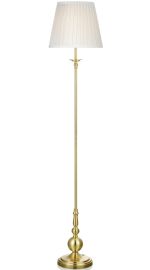 Markslöjd IMPERIA állólámpa, sárgaréz/fehér, E27, 60W 106322