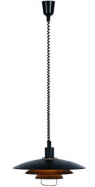 Markslöjd KIRKENES függőlámpa, fekete, E27, 60W 104540