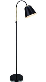 Markslöjd KOLDING állólámpa, fekete, E27, 60W 105337