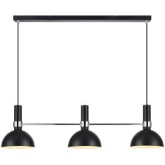 Markslöjd LARRY függőlámpa, fekete, E27, 3x60W 106855