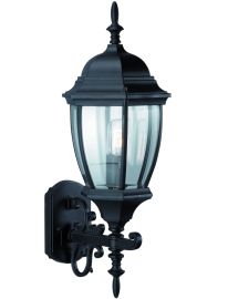 Markslöjd LOTTA kültéri fali lámpa, fekete, E27, 75W 100330