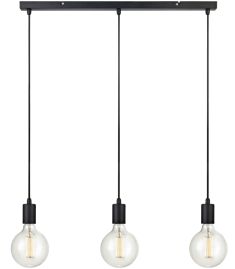 Markslöjd SKY függőlámpa, fekete, E27, 3x60W 106336