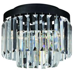 Markslöjd VENTIMIGLIA mennyezeti lámpa, 31 cm, fekete, E14, 3x40W 106564