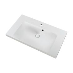 Marmy ANGELINA öntött márvány beépíthető mosdó 81x46 cm 6 121 51 08 11 18