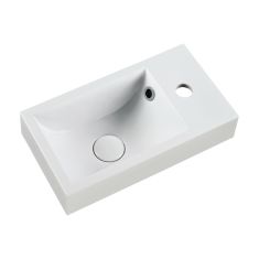 Marmy FLORA öntött márvány mosdó 40x22 cm 6 229 16 04 01 18