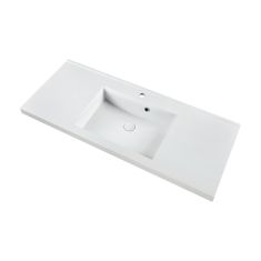 Marmy IMOLA öntött márvány beépíthető szárnyas mosdó 120x50 cm 6 010 30 12 11 18