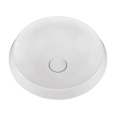 Marmy LOLA beépíthető mosdó, 37x37 cm, öntött márvány, fényes fehér