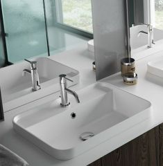 Marmy LUXE öntött márvány mosdó 55x39 cm 80 7795 06 11 10