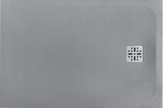 Marmy DOLOMITE szögletes, öntött márvány zuhanytálca, 100x140 cm, matt szürke 80 7911 10 14 53