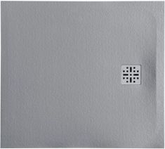 Marmy DOLOMITE szögletes, öntött márvány zuhanytálca, 90x100 cm, matt szürke 80 7850 90 10 53