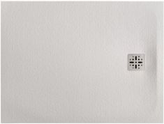 Marmy DOLOMITE szögletes, öntött márvány zuhanytálca, 90x120 cm, matt fehér 80 7643 90 12 50