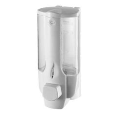 Bisk MASTERLINE szappanadagoló, 350 ml, műanyag, fehér 72027