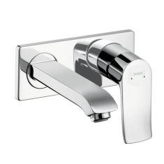 Hansgrohe METRIS egykaros, falba építhető mosdó csaptelep, 165 mm-es kifolyóval 31085000