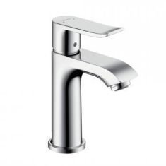 Hansgrohe METRIS 100 mosdó csaptelep, húzórudas lefolyó-garnitúrával, kézmosóhoz 31088000