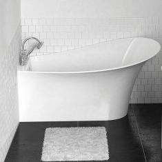 Marmorin MISA öntött márvány kád, jobbos 155.3x91.6 cm 634155922011