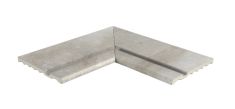MISTERY GREY /AS 664 62.6x62.6 Belső sarokelem Rosagres