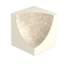 MISTERY SAND 114 4x4 Homorú alsó sarokelem Rosagres