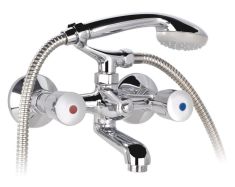 Mofém EUROSZTÁR Kádtöltő csaptelep, zuhanyszettel 141-0094-00