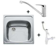 Mofém GO EVO 1B mosogatótálca Pro mosogató csapteleppel szett 156-0002-00