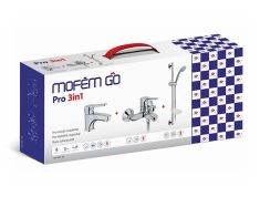 Mofém GO PRO 3in1 szett, mosdó csaptelep + kádtöltő csaptelep + zuhanyszett 156-0001-00
