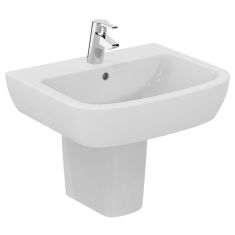 Ideal Standard TEMPO mosdó 60x49 cm, 1 fúrt csaplyukkal, 2 könnyített csaplyukkal T056401