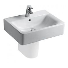 Ideal Standard CONNECT CUBE mosdó 65x46 cm 1 fúrt csaplyukkal és túlfolyólyukkal E773001