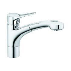 Kludi MX mosogató csaptelep, kihúzható zuhanyfejes, víztakarékos 399410562