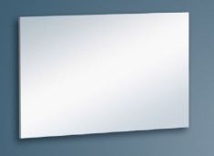 Wellis NINA 80 fali tükör 80x55 cm, fehér 17020516-558