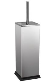 Bisk NIAGARA négyzet alakú, álló, króm WC kefe tartó 00119