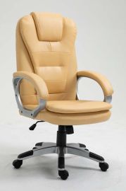 BipiLine Relax Ergonomikus Főnöki Forgószék - Irodai Szék - 01 - Bézs