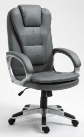 BipiLine Relax Ergonomikus Főnöki Forgószék - Irodai Szék - 01 - Szűrke