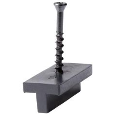 Plasztik rögzítő klipsz WPC burkolathoz SND004