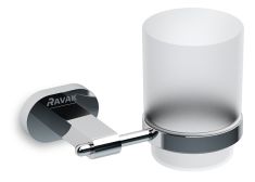 Ravak fogmosópohár és pohártartó, szimpla (üveg) CR 210 X07P188