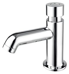 Ferro PRESSTIGE nyomógombos, önelzáró mosdó csaptelep, króm Z201