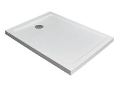 Radaway DOROS F szögletes akril zuhanytálca, szifonnal, 80x100 cm SDRF1080-01