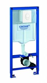 Grohe RAPID SL falba építhető WC tartály, 1,13 m, fehér SKATE AIR nyomólappal szett 38764001(F)