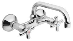 Ferro RETRO fali mosdó csaptelep, króm XR3