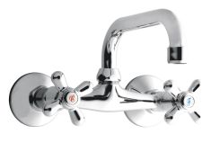 Ferro RETRO NEW fali mosdó csaptelep, króm XD3