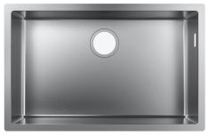 Hansgrohe S719-U660 pult alá építhető rozsdamentes mosogató, 1 medencés, 71x45 cm 43428800