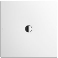 Kaldewei SCONA zománcozott acél zuhanytálca 100x100 cm, szifonnal, króm fedlappal 916-1