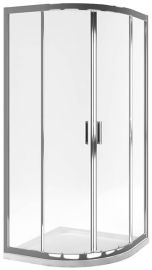 Excellent SERIA 201 íves zuhanykabin, 90x90x190 cm, edzett üveg, átlátszó/króm KAAC.1801.900