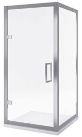 Excellent SERIA 600 szögletes zuhanyajtó, ezdett üveg, átlátszó/króm, 90x195 cm KAAC.1905.900.LP