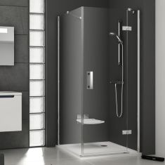 Ravak SMARTLINE SMPS-80 jobbos fix oldalfal króm+transparent