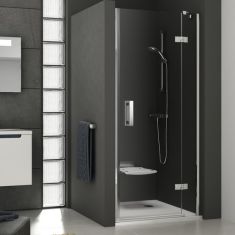 Ravak SMARTLINE SMSD2-90 B-jobbos, 2 részes zuhanyajtó, króm+transparent 0SP7BA00Z1