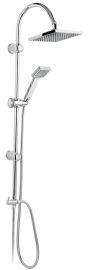 Ferro SQUERTO esőztető zuhanyszett fejzuhannyal, kézizuhannyal, króm NP22