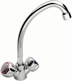 Ferro STANDARD álló mosogató csaptelep. króm BST4