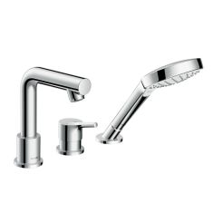Hansgrohe TALIS S 3-lyukú peremre szerelhető egykaros kádtöltő csaptelep 72416000