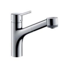 Hansgrohe TALIS S egykaros mosogató csaptelep, kihúzható zuhanyfejes, nyílt rendszerű vízmelegítőhöz 32842000