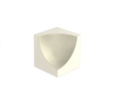 TAO BEIGE 114 4x4 TAO BEIGE Homorú alsó sarokelem Rosagres